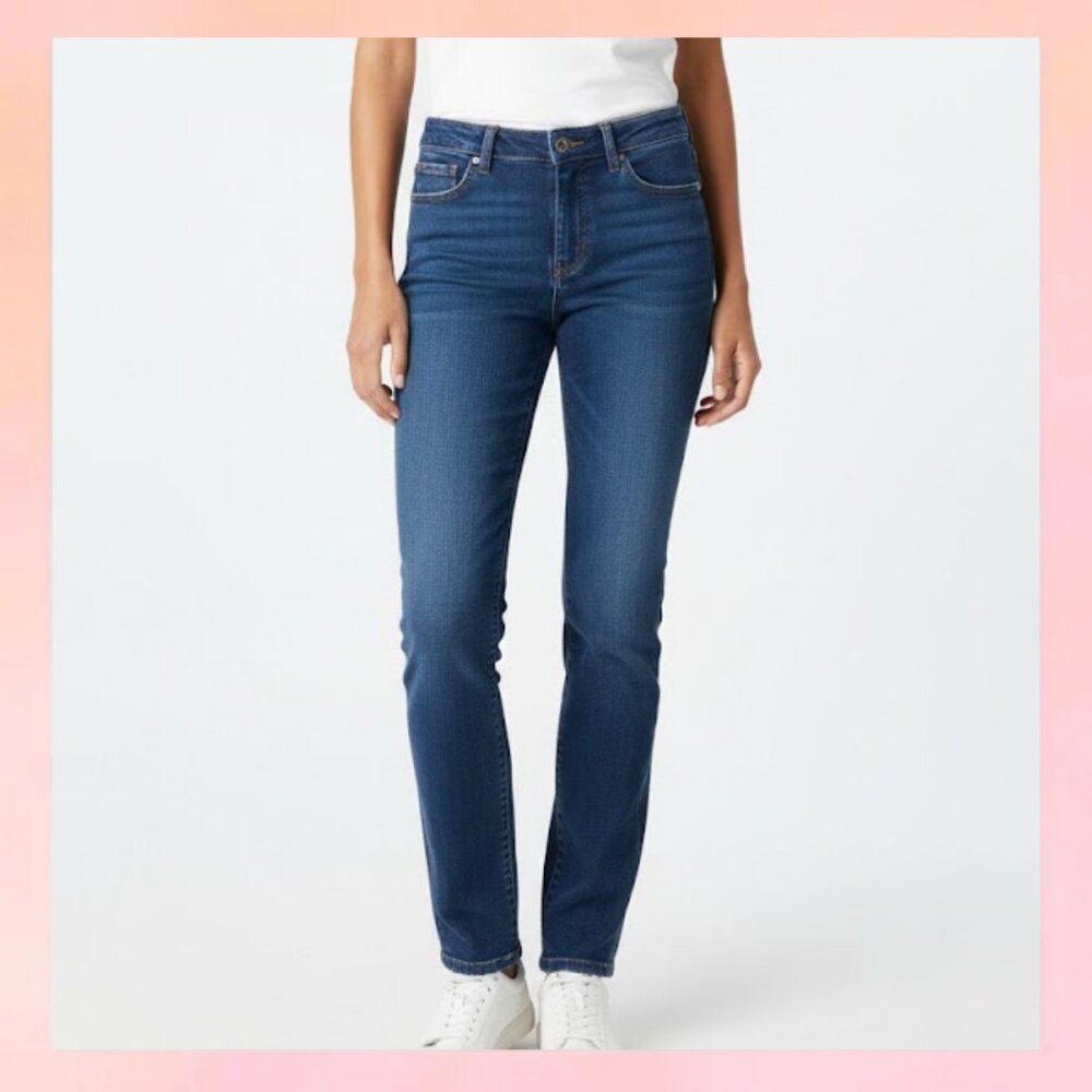 Calvin Klein Women’s Classic Blue Denim Jeans Size 6